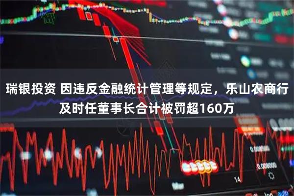 瑞银投资 因违反金融统计管理等规定，乐山农商行及时任董事长合计被罚超160万